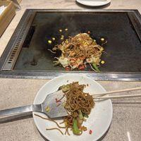   at Okonomiyaki Shiraiwa Asakusa Store in Tokyo