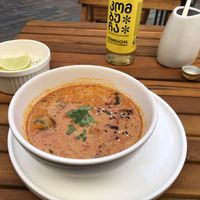 Tom Yum soup (small )  at Brinji in Tbilisi