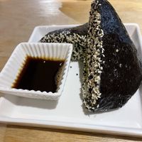 Classic onigirazu  at Brinji in Tbilisi