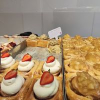 Strawberry and cookie dough at Cinnamood in Basel