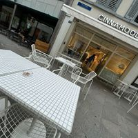 outdoors at Cinnamood in Basel