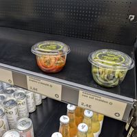 vegan kimchi at ONIT in Madrid