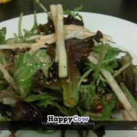 Truffle celeriac salad with pomegranate balsamic dressing  at Raw - La Suite West in West London