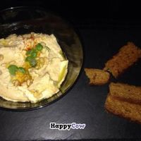 Hummus and sweet potato bread at Raw - La Suite West in West London