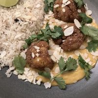 Roasted cauliflower   at Manna 2 in Warsaw