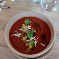 Gazpacho at Manna 2 in Warsaw