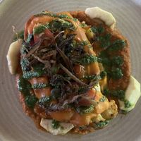 Cauliflower steak  at Manna 2 in Warsaw