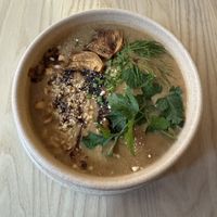 Mushroom soup  at Manna 2 in Warsaw