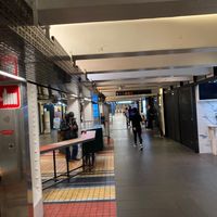 The food court at Lisa's Dumplings - Kiosk in New York City