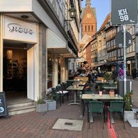 The terrace in the Altstadt  at Neue Speisekammer in Hannover