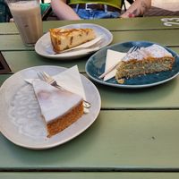 apple pie, lemon pie and moon pie at Neue Speisekammer in Hannover
