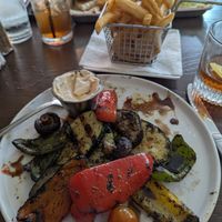 The vegan plate. I went back! at Athenian in New Orleans