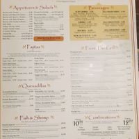  at La Quesadilla Mexican Grill in St John