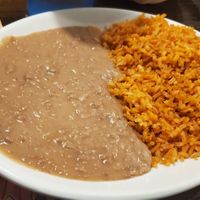 Vegan rice & beans comes with combo at La Quesadilla Mexican Grill in St John