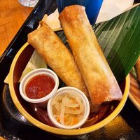 Okay spring rolls which were absolutely overpriced at Lost World Restaurant - Universal Studios Japan in Osaka