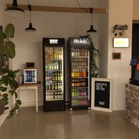 Der gemütliche Innenraum at Bavarian Oriental - Takeaway & Delivery in Munich