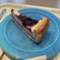 Vegan cheese cake  at Fjell & Fjord Kafe Kremmeri in Eidfjord