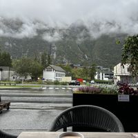 Vegan oat milk hot choc  at Fjell & Fjord Kafe Kremmeri in Eidfjord