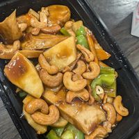 Vegan Cashew Chik'n at Szechuwan Garden Restaurant in Canoga Park