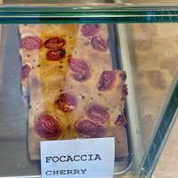 Focaccia (vegan) at LAIB Madrid  in Madrid