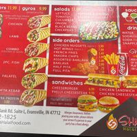  at Sha's Halal Food in Evansville
