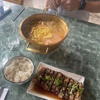   at Veggie House in San Pedro