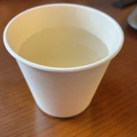 Ginger and lemon tea  at Shio Veg Cafe in Kyoto