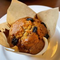 Pumpkin muffinns  at Shio Veg Cafe in Kyoto