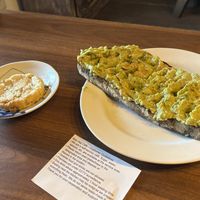 Avo toast   at Shio Veg Cafe in Kyoto