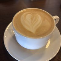Oat latte   at Shio Veg Cafe in Kyoto