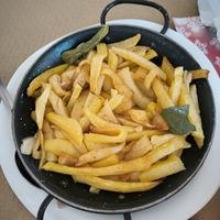 Patatas al ajo cabañil at Alameda Tapas in Cartagena