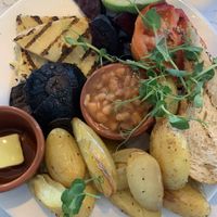 Vegan breakfastt  at Loft at Donnybrook Fair in Dundrum