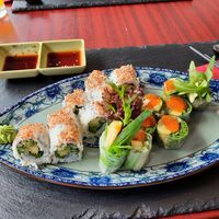 Sushi und Sommerrollen at Käpt'n Sushi in Bremerhaven