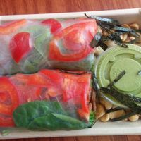 Summer rolls at Loving Heart in Chicago