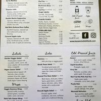 New menu - February 2026 at Key West Salad Shack - Pre Order Only in Key West