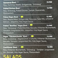 Karte1  at Burger Boutique in Hartberg