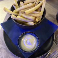 Fries with vegan mayonnaise   at Brasserie Westerkade in Goes