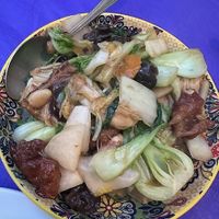   at Laughing Buddha Vegetarian Bistro in Oakland