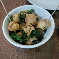 Popcorn soy at Laughing Buddha Vegetarian Bistro in Oakland