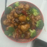 General Tso’s   at Laughing Buddha Vegetarian Bistro in Oakland