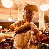 One of the friendly team members.  at Bernadette in Seminyak