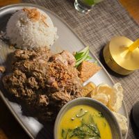 Vegan rendang at Bernadette in Seminyak