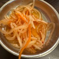 The only vegan banchan of the day  at Sodam in Rochester