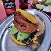 Arepa Pinto10 at Restaurante Wayoyo in Vitoria Gasteiz