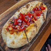 Bruschetta at Benedicto's in Worcester