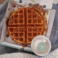 Biscoff Waffle at Heavenly Desserts in Birmingham