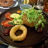 Glamorgan potato cake   at Niche in London