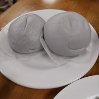Vegan taro bao buns - must have! at One Bite Dumpling一口香饺子坊 in Santa Clarita
