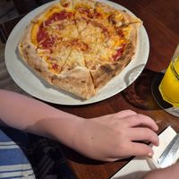 Baby Margarita with vegan cheese at Da Marcello in Mallorca