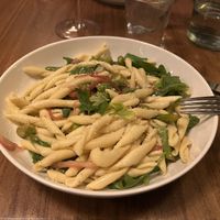 Fuscilli dish 🤤  at Rosanna's in Albany